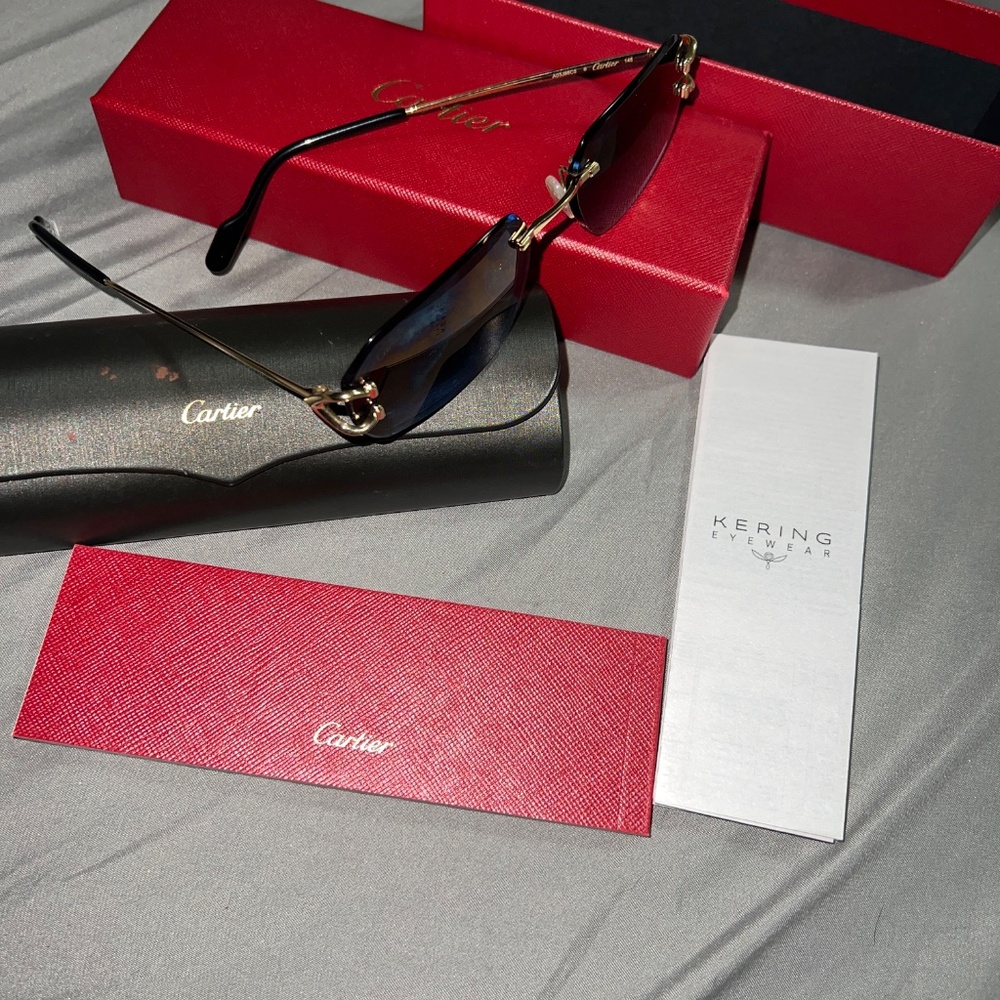 Cartier Gold Wire Frames - image 5